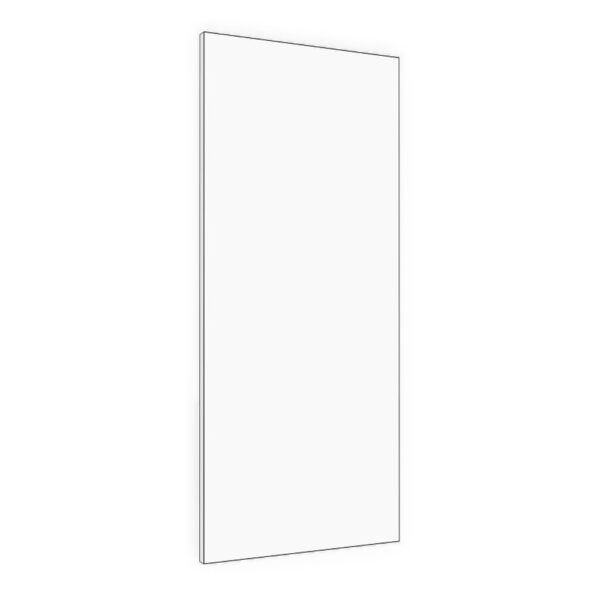 Wall end panel. 12 7/8"W, 30" or 36"H, 5/8" thick